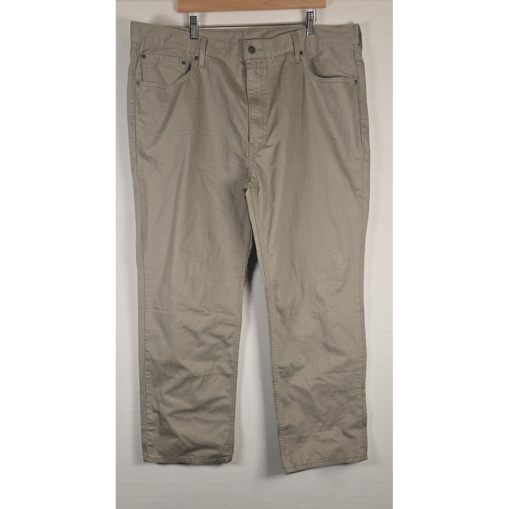 LEVI'S MEN'S 559 RELAXED STRAIGHT JEANS SIZE: 44X32 - TIMBERWOLF TWILL